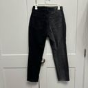 Hollister  Women's Curvy Two Tone Faded Black High Rise Mom Jeans Size 7R / 28 Photo 5