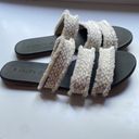 Rothy's  Triple Band Fringe Sandals Seashell Sea Shell Slides Neutral Slip On 10.5 Photo 11