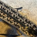 Michael Kors Brown And Black Monogram Purse Photo 1