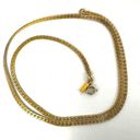 Monet Vintage  braided gold tone chain necklace Photo 0