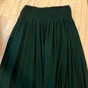 Earthbound dark green flowy pants Photo 3