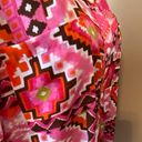 Jones New York Blouse Size XL Multi Color Long Sleeves 100% Polyester Shirt Top Photo 4