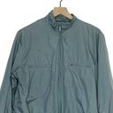 Nike Vintage  Full Zip Womens Windbreaker Y2K Running Jacket Teal Large Photo 2