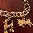 Krass&co Vintage HOB  Cat Mouse Animal Charm Bracelet Gold Tone Jewelry House Borvani Photo 0