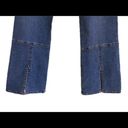 Cache  Vintage Y2K Blue High Rise Slit Hem Stretch Denim Flare Jeans Photo 3