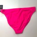 California Waves  PINK Ribbed Bikini Swim Bottom Photo 5