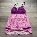 Disneyland Resort Babydoll Dress Size Large Pink Paisley‎ Mickey Spaghetti Strap Photo 9