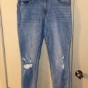 Dear John  Gisele Distressed High Waisted Skinny Jeans - size 30 Photo 1