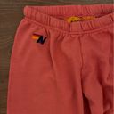 Aviator Nation  5 Stripe Sweatpants - Coral Photo 3