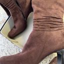 Mootsies Tootsies Mootsie Tootsie Faux Suede Brown Dress Boots NWOT Photo 4