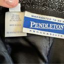 Pendleton  Vintage Black Wool Blend Pencil Skirt Pockets Womens Size 12 Classic Photo 13