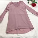 Tobi  Mauve Cold Shoulder Open Arm Blouse S Photo 0