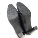 Brighton  Stacey Suede Trim Leather Ankle Booties Black Size 8.5M Photo 7