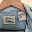 Northern Reflections VINTAGE 90s  Northern Treasures Sailor Denim Jean Jacket Top Photo 1