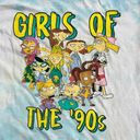 Nickelodeon  “Girls of the 90’s” Cartoon Characters Tie-Dye T-shirt size Medium Photo 1