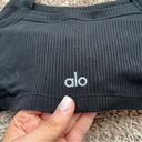 Alo Yoga  Ribbed Bra Top Photo 3