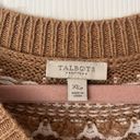 Talbots  Fair Isle Crewneck Sweater Size XL Petite Photo 3