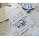 Krass&co NWT Ivy City . Midsummer Nights Midi in White Gold Star Smocked Dress XXL Photo 4