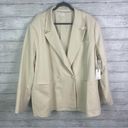 Good American  Plus Luxe Suiting Boyfriend Blazer Jacket Size 3X Photo 0