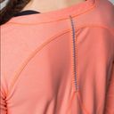 Lululemon HP!  Love Some Run long sleeve orange 10 top. Photo 7