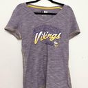 NFL  Minnesota Vikings V-Neck short sleeves t shirt large Photo 0