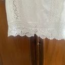 Abercrombie & Fitch ABERCROMIE & FITCH White 100% Cotton Crochet Eyelet Top Size Small Photo 3