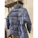 Bernardo  Water Resistant Polyester Puffer Jacket Navy Womens Size Medium Photo 7