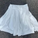 Pretty Little Thing White Pleated Side Split Tennis Skirt  Photo 0