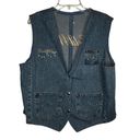 Gold Wing Denim Vest Size L Photo 1