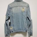 Brooklyn Cloth (W) New!  Distressed Denim Jacket Photo 6