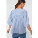 Tuckernuck  Pomander Place Chambray Inara Long Sleeve Blosue Size Small Photo 1