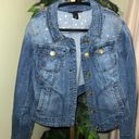 Lane Bryant  Gold Studded Denim Jacket in Size 18 Photo 2