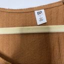 BP ‎  Womens Henley Long Sleeve Crop Top Mustard Yellow Size Large Photo 4