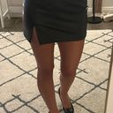 H&M black leather skirt Photo 2