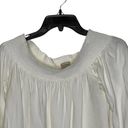 Daniel Cremieux  Blouse Top Size Small White With Floral Lace Rayon Womens Photo 1