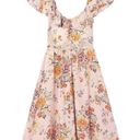 Rebecca Taylor Marlena Ruffle Dress Dusty Rose Photo 0