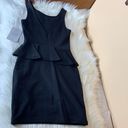 ZARA  Trafaluco Collection Black Peplum Bodycon Dress Size XS Photo 11