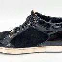 Jimmy Choo  Miami Suede Patent Leather Sneakers Photo 0