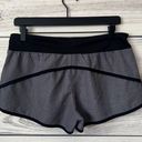 Live Love Dream Grey & Black Lightweight Mini Athletic Shorts Photo 3