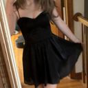 Francesca's Black Mini Dress Photo 3