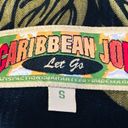 Caribbean Joe  Let Go Tropical Print 3/4 Length Sleeve Fitted Button Up Shirt Photo 7