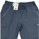 VEOBIKE Cargo Capri Water Resistant Cargo Capri Pants Navy Size Large Photo 2