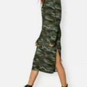 BB Dakota NWT  Steve Madden Can You See Me Green Camo Midi Dress size Xsmall Photo 0