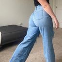 Baggy High Waisted Jeans Size 4 Blue Photo 1