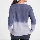 Athleta NWT  Sundown Dip Dye Sweatshirt Medium Photo 3