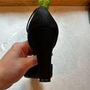 Arizona Jeans Arizona Jean company Faux suede Black heels size 7 LIKE NEW. Worn once Photo 9