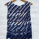 Calvin Klein blue Tan Women's Sleeveless Top Shirt Blouse Size XL Photo 5