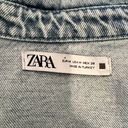 ZARA Lightwash Denim Jacket Photo 2