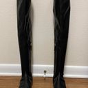 ZARA Flat Thigh High Boots Photo 3