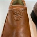 Ariat  Loafer Shoes 7.5 Womens Brown Leather Slip On Western‎ ATS Rubber Sole Photo 7